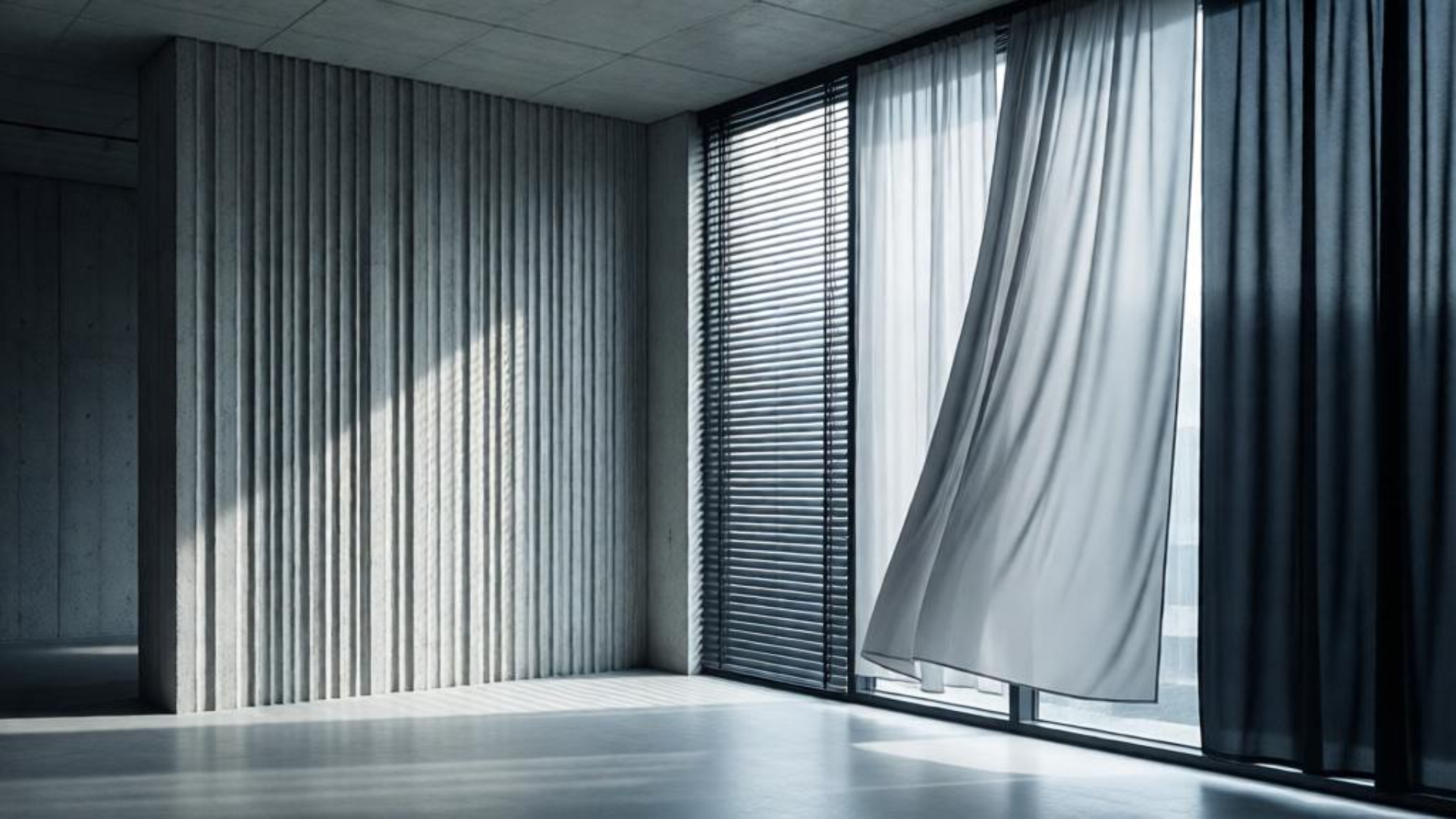 Silk in Brutalist Architecture